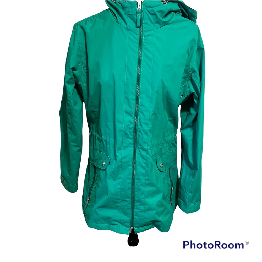 Natural Reflections Rain Jacket, Size Large. EUC.